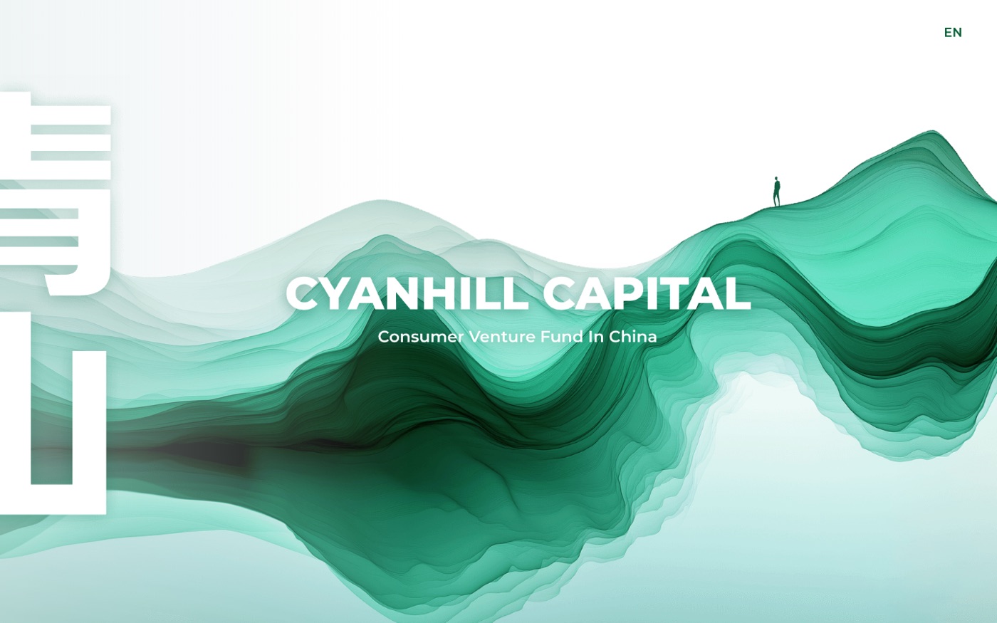 Screenshot of the Cyanhill Capital website homepage